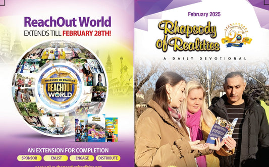 Read Today's Rhapsody of Realities Jan 16th 2023