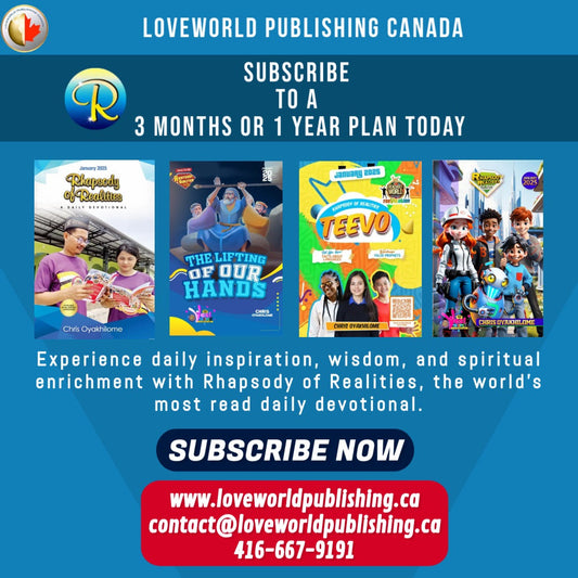 Rhapsody of Realities: A Devotional Changing Lives Daily
